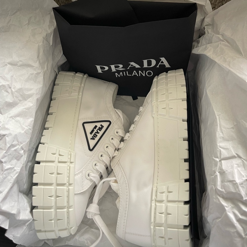 Prada Nylon Gabardine Sneakers